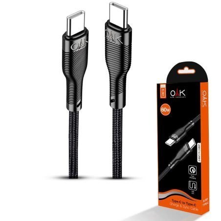 کابل شارژ دو سر tp برند oak