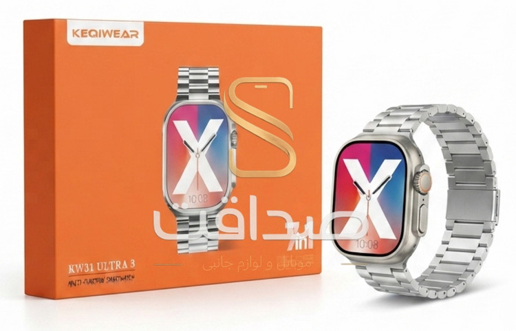 ساعت هوشمند KEQIWEAR مدلKw31 ultra هفت بند